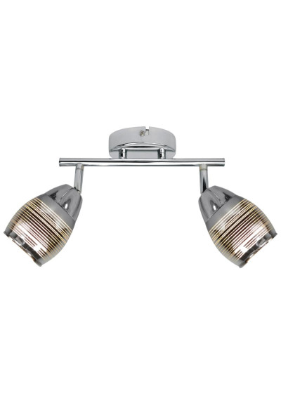 Lampa sufitowa Milton 2xE14 chromowy 39 cm