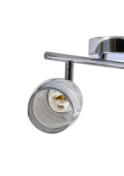 Milton ceiling light 2xE14 chromee 39 cm - product image 2