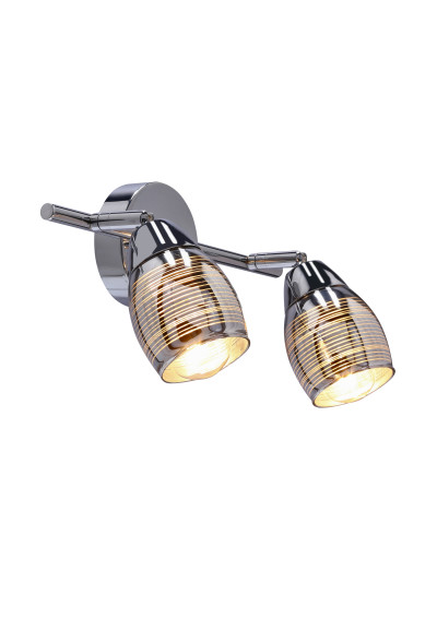 Lampa sufitowa Milton 2xE14 chromowy 39 cm - zdjęcie produktu 5