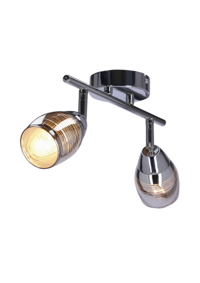 Lampa sufitowa Milton 2xE14 chromowy 39 cm - zdjęcie produktu 8