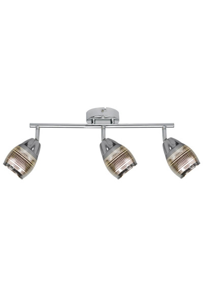 Milton ceiling light 3xE14 chromee 59 cm
