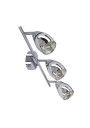 Lampa sufitowa Milton 3xE14 chromowy 59 cm - zdjęcie produktu 9