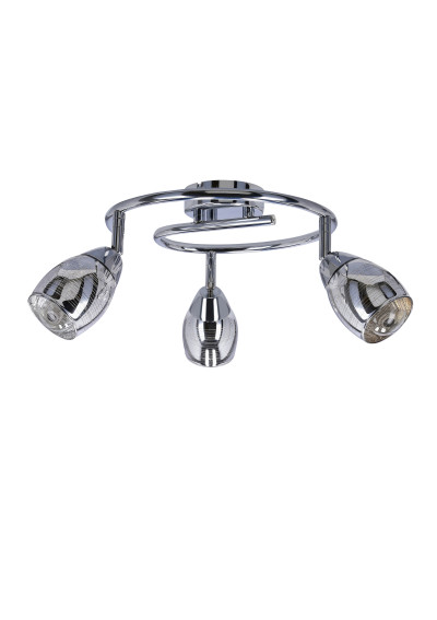 Lampa sufitowa Milton 3xE14 chromowy 38 cm