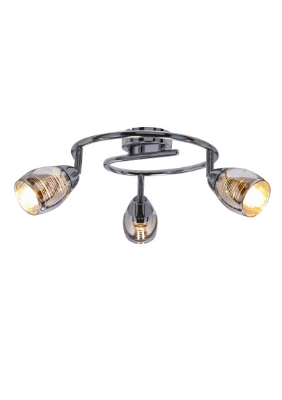 Lampa sufitowa Milton 3xE14 chromowy 38 cm - zdjęcie produktu 6