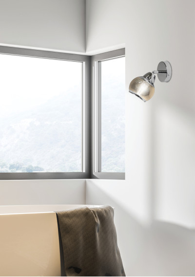 Lampa ścienna Fort 1xE14 chromowy 9 cm - zdjęcie produktu 1