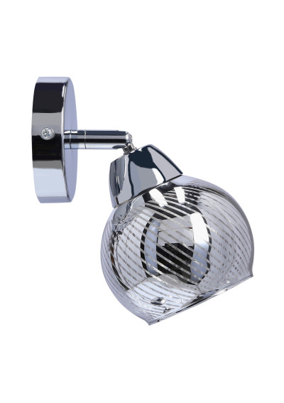 Lampa ścienna Fort 1xE14 chromowy 9 cm - zdjęcie produktu 4