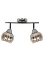 Fort ceiling light 2xE14 chromee 43 cm