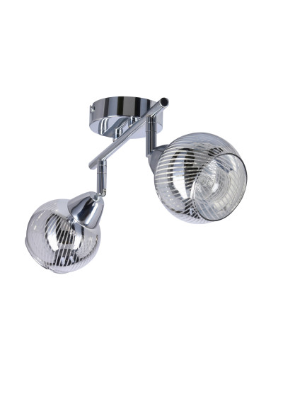 Lampa sufitowa Fort 2xE14 chromowy 43 cm - zdjęcie produktu 5