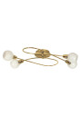 Avila ceiling light 4xE14 mosiężny 62 cm