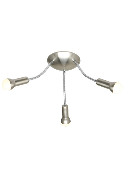Arc ceiling light 3xE14 satynowy 44 cm