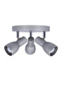 Lampa sufitowa Picardo 3xE14 szaro srebrny 29 cm