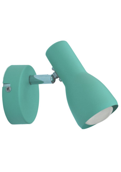 Lampa ścienna Picardo 1xE14 miętowy 8 cm