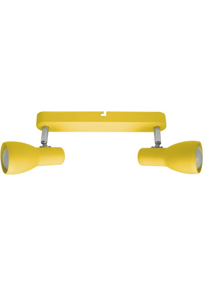 Lampa sufitowa Picardo 2xE14 musztardowy 36 cm