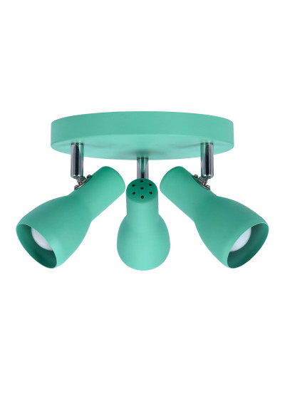 Lampa sufitowa Picardo 3xE14 miętowy 29 cm