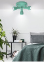 Lampa sufitowa Picardo 3xE14 miętowy 29 cm - zdjęcie produktu 1