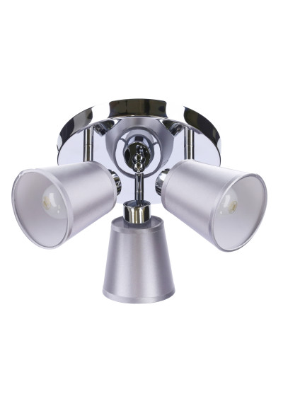 Lampa sufitowa Pin 3xE14 chromowy 38 cm