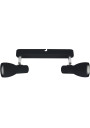 Picardo ceiling light 2xE14 black 36 cm
