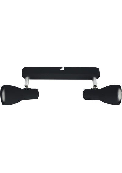 Lampa sufitowa Picardo 2xE14 czarny 36 cm