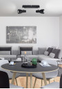 Picardo ceiling light 2xE14 black 36 cm - product image 1