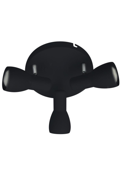 Picardo ceiling light 3xE14 black 29 cm