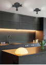 Lampa sufitowa Picardo 3xE14 czarny 29 cm - zdjęcie produktu 2