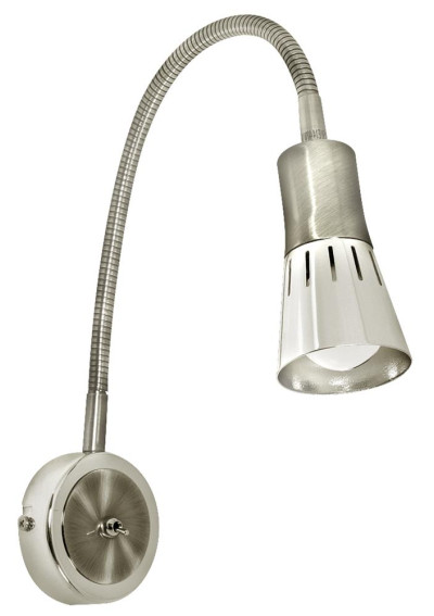 Lampa ścienna Arena 1xE14 satynowy 24 cm