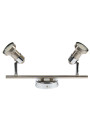 Lampa sufitowa Arkon 2xGU10 satyna nikiel, chrom 33 cm