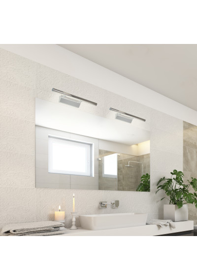 Lampa ścienna Forte 5 W LED 6500 K chromowy 40,5 cm - zdjęcie produktu 2