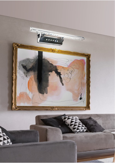 Forte wall light 6500 K chromee 40,5 cm - product image 1