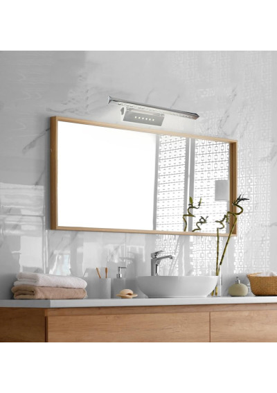 Lampa ścienna Forte 6500 K chromowy 40,5 cm - zdjęcie produktu 4
