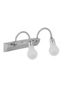 Acrylic wall light 2 W LED 6500 K chromee / white 30 cm