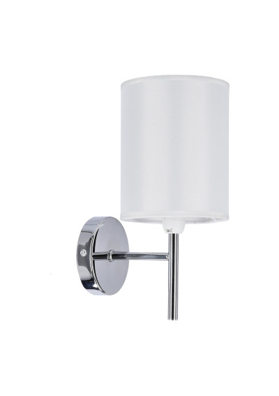 Yan wall light 1xE14 silver 12 cm