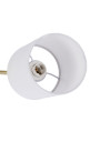 Lampa ścienna Yan 1xE14 patynowy + biały 12 cm - zdjęcie produktu 3