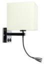 Boho wall light 40 W LED 3200 K beige 17 cm