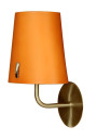Muscat wall light 1xE14 patynowy 18 cm