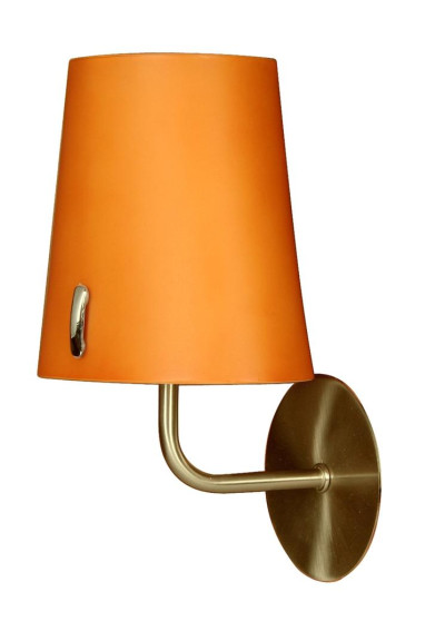 Lampa ścienna Muscat 1xE14 patynowy 18 cm