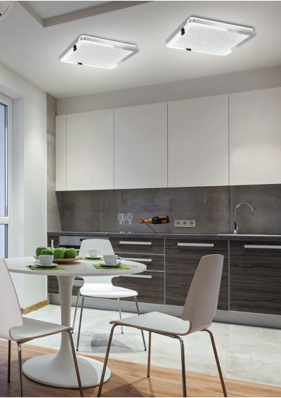 Nexit ceiling light 24 W LED 3000 K chromee 40 cm - product image 1