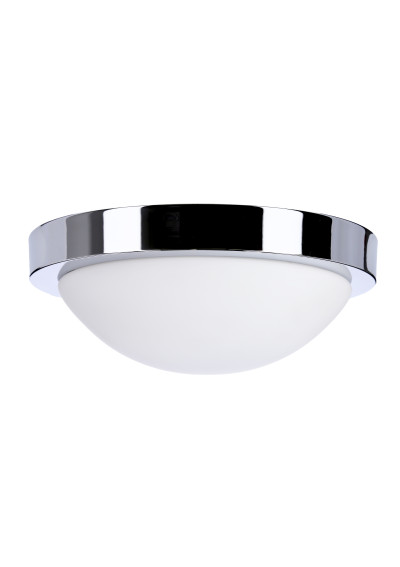 Plafon Roda 1xE27 chromowy 28 cm