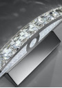 Arande wall light 8 W LED 6200 K chromee 38 cm - product image 1