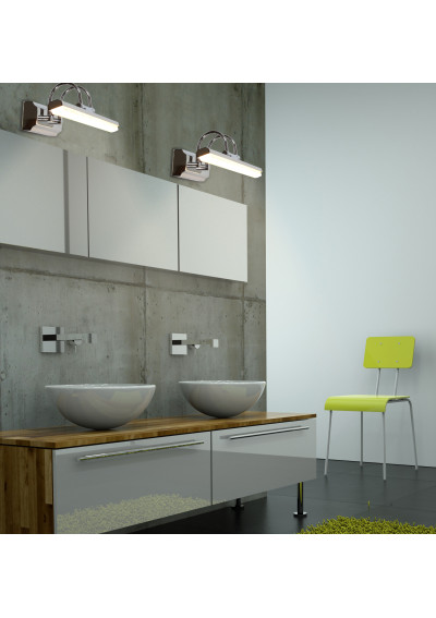 Gizel wall light 7 W LED 6500 K chromee 40 cm - product image 1