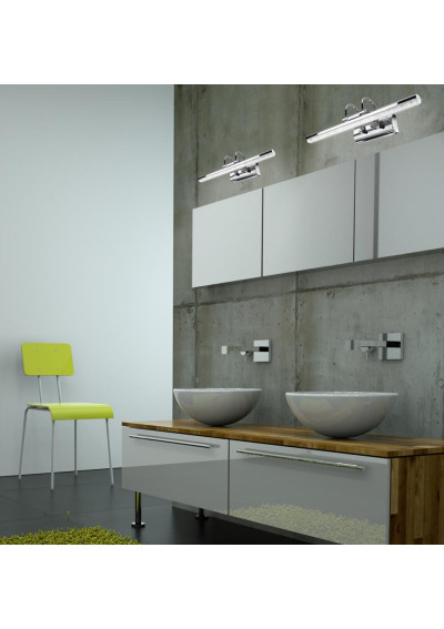 Lampa ścienna Gizel 7 W LED 6500 K chromowy 40 cm - zdjęcie produktu 4