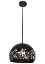 Lampa wisząca Jolina 1xE27 czarny 30 cm