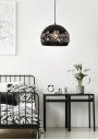 Jolina pendant light 1xE27 black 30 cm - product image 1