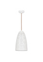 Lampa wisząca Bene 1xE27 biały 20 cm