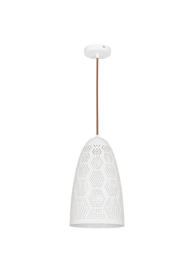 Bene pendant light 1xE27 white 20 cm
