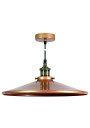 Tila pendant light 1xE27 copper 36 cm