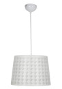 Lampa wisząca Orlando 1xE27 biały 35 cm