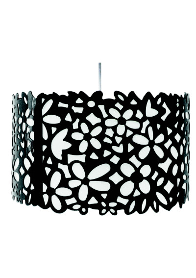Simona pendant light 3xE14 black 40 cm - product image 1