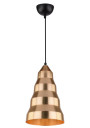 Vesuvio pendant light 1xE27 gold 20 cm