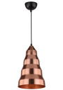 Vesuvio pendant light 1xE27 copper 20 cm